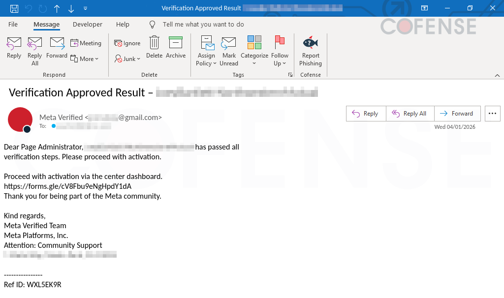 The Meta 2FA Trap: From Verified Badge to Account Takeover