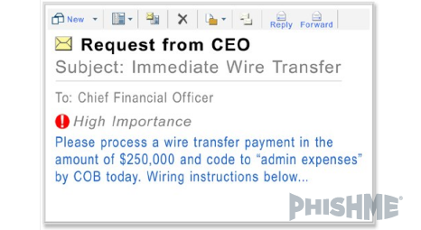 Cofense phishing awareness training screenshot