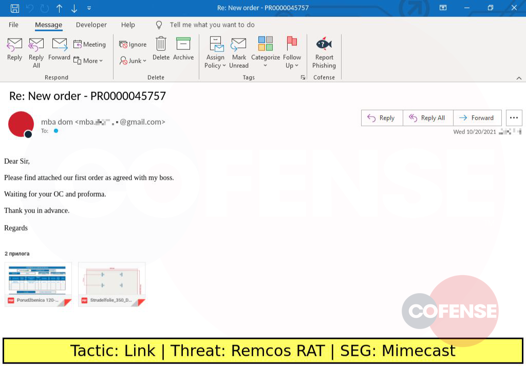 Real Phishing Example: Notification-themed emails found in environments protected by Microsoft ATP and Cisco Ironport deliver Credential Phishing via an embedded link.